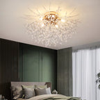 Dandelion Crystal Chandelier – Nordic Modern Ceiling Light