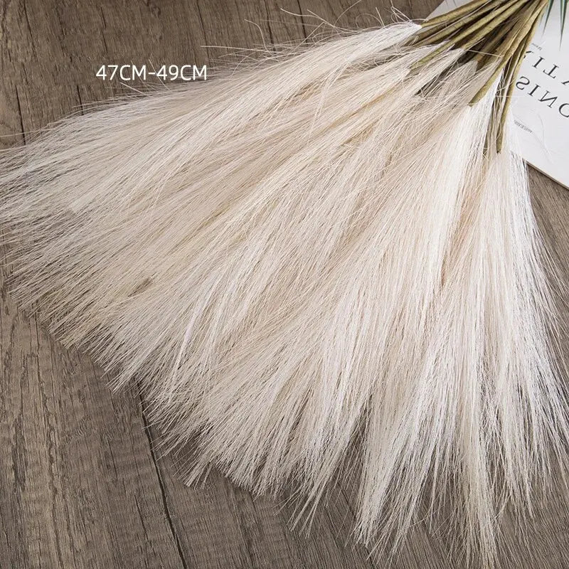 10Pcs Artificial Reed Bouquet Decoration