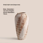 Vintage Wabi-Sabi Pottery Vase