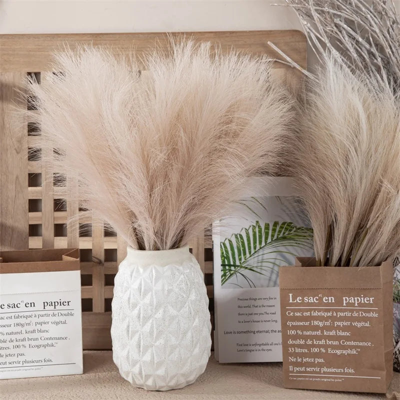 10Pcs Artificial Reed Bouquet Decoration