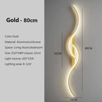 Modern LED Wall Lamp – Minimalist Bedside Light