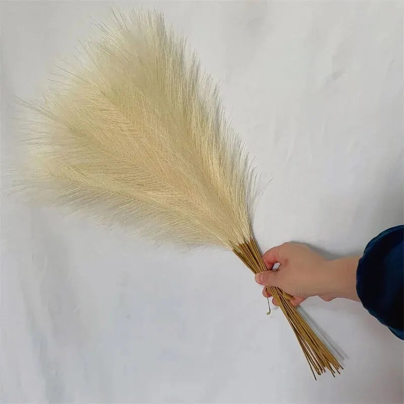 10Pcs Artificial Reed Bouquet Decoration