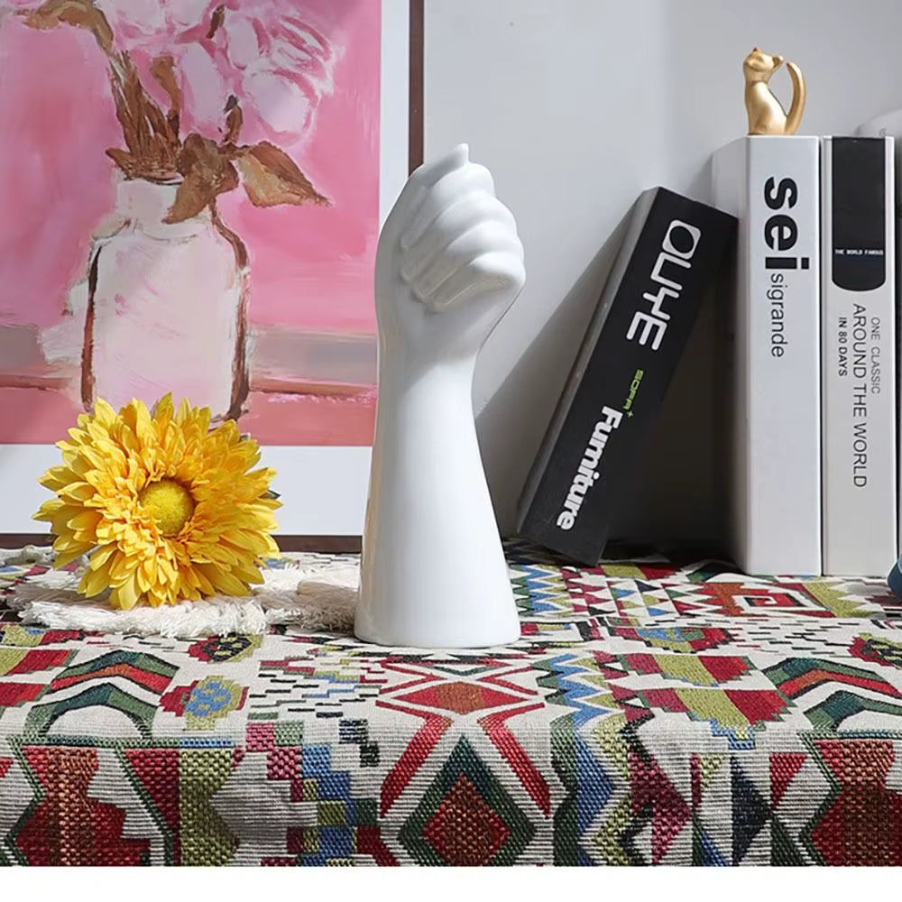 Human Body Flower Vase – Aesthetic Resin Ceramic Décor