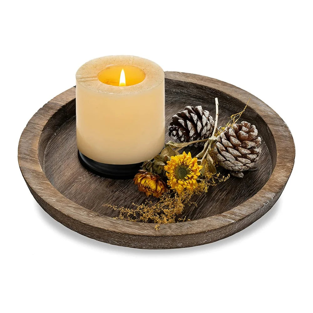 Wooden  Storage Tray for Countertop