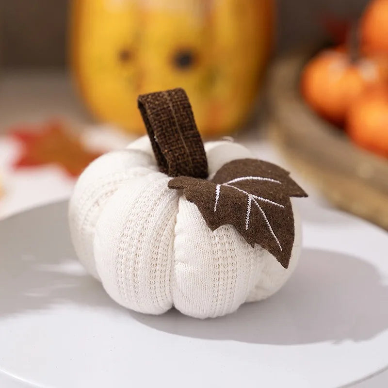 Knitted Pumpkin Harvest Festival Pumpkin Ornament 