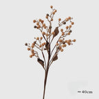 40CM Artificial Autumn Colored Bouquet - European Style Dried Silk Flowers