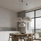 Nordic Wabi Sabi LED Pendant Lamps - Stylish Modern Chandelier for Dining Room, Living Room, and Bedroom