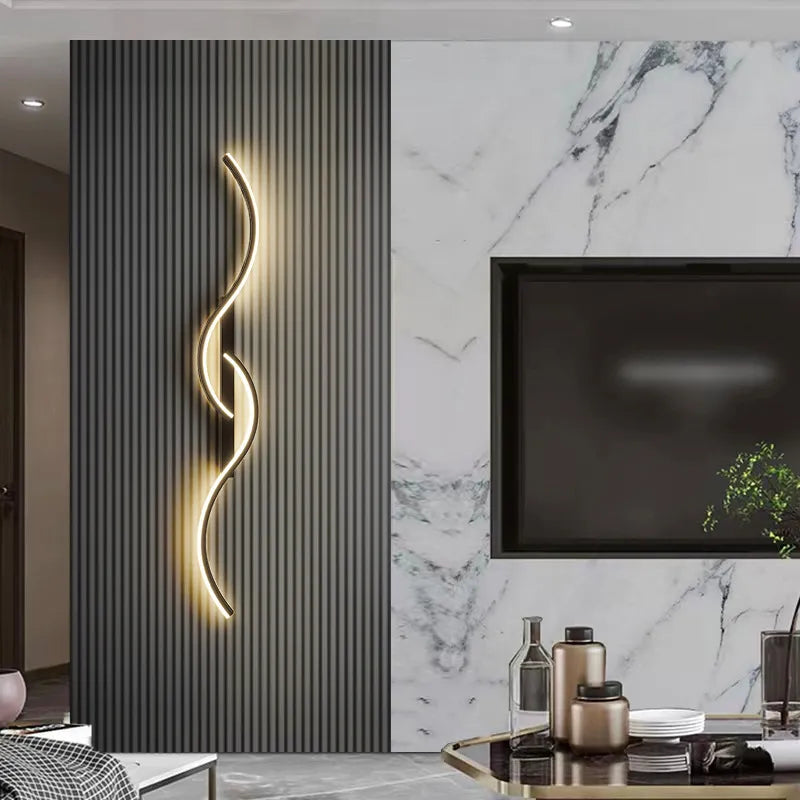 Modern LED Wall Lamp – Minimalist Bedside Light