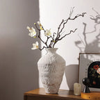 Vintage Wabi-Sabi Pottery Vase