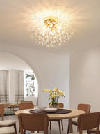 Dandelion Crystal Chandelier – Nordic Modern Ceiling Light
