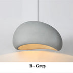 Nordic Wabi Sabi LED Pendant Lamps - Stylish Modern Chandelier for Dining Room, Living Room, and Bedroom