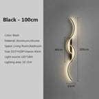 Modern LED Wall Lamp – Minimalist Bedside Light