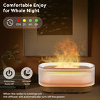 300ml Flame Aroma Diffuser – The Perfect Holiday Gift for Relaxation & Home Décor