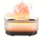 300ml Flame Aroma Diffuser – The Perfect Holiday Gift for Relaxation & Home Décor