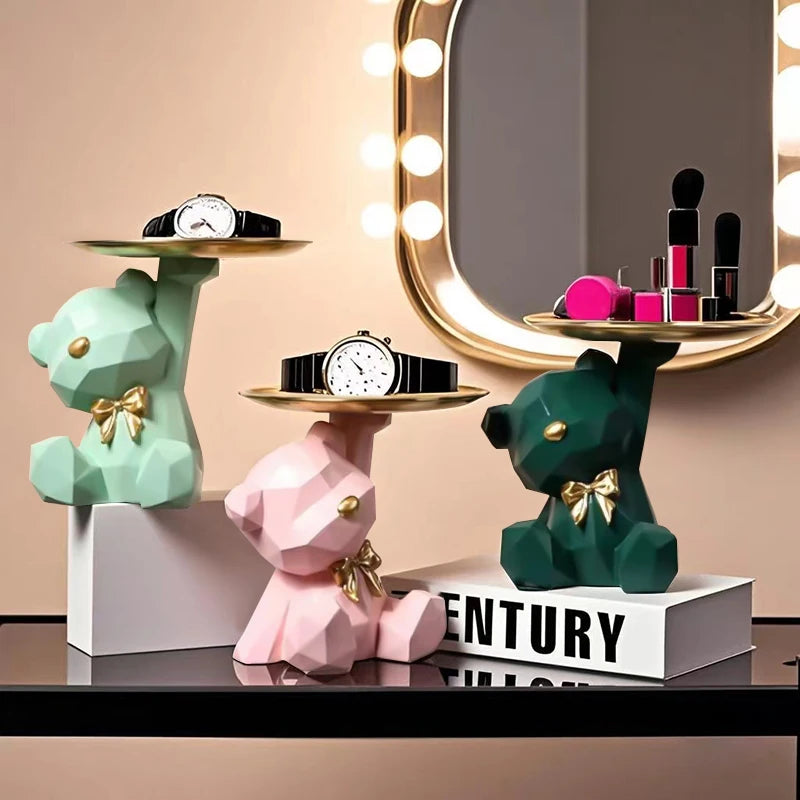Butterfly Bear Storage Tray  