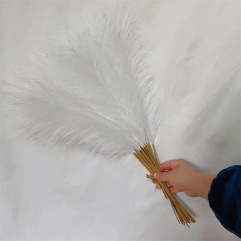 10Pcs Artificial Reed Bouquet Decoration