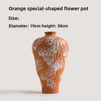 Vintage Wabi-Sabi Pottery Vase