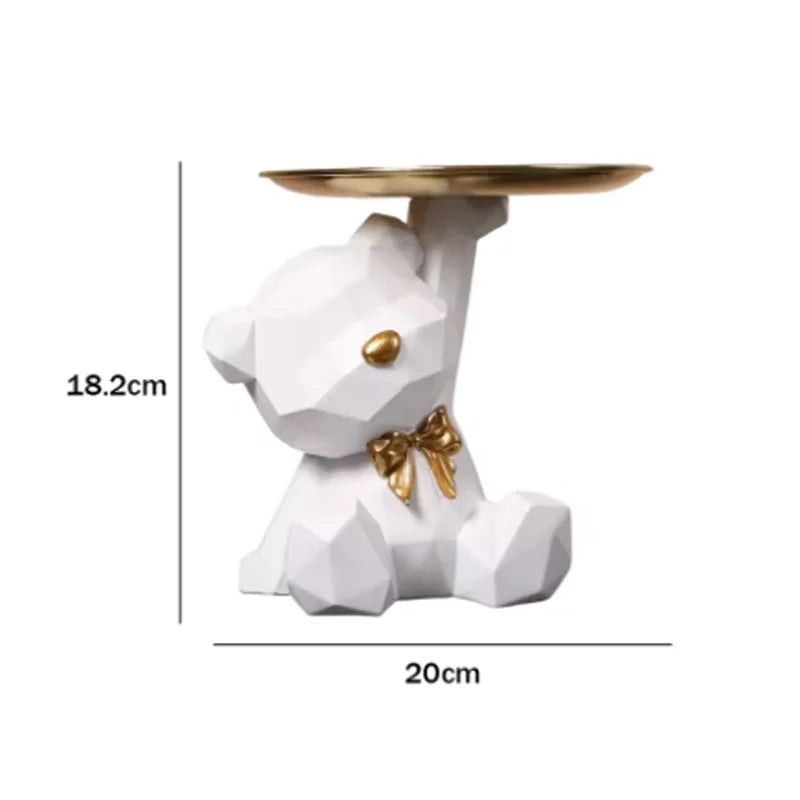 Butterfly Bear Storage Tray  