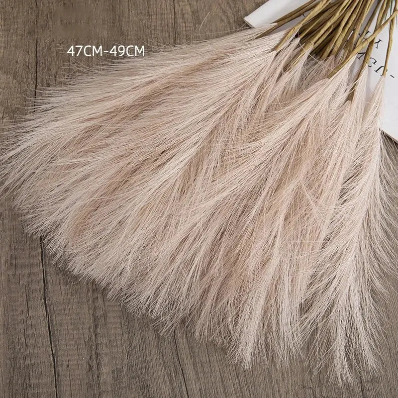 10Pcs Artificial Reed Bouquet Decoration