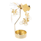 1Pc Metal Hot Rotating Candle Holder